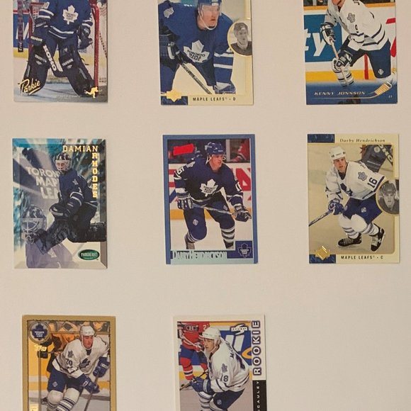 Toronto Maple Leafs - Lot of 26 Vintage NHL Hockey Cards 1990s - Picture 4 of 7